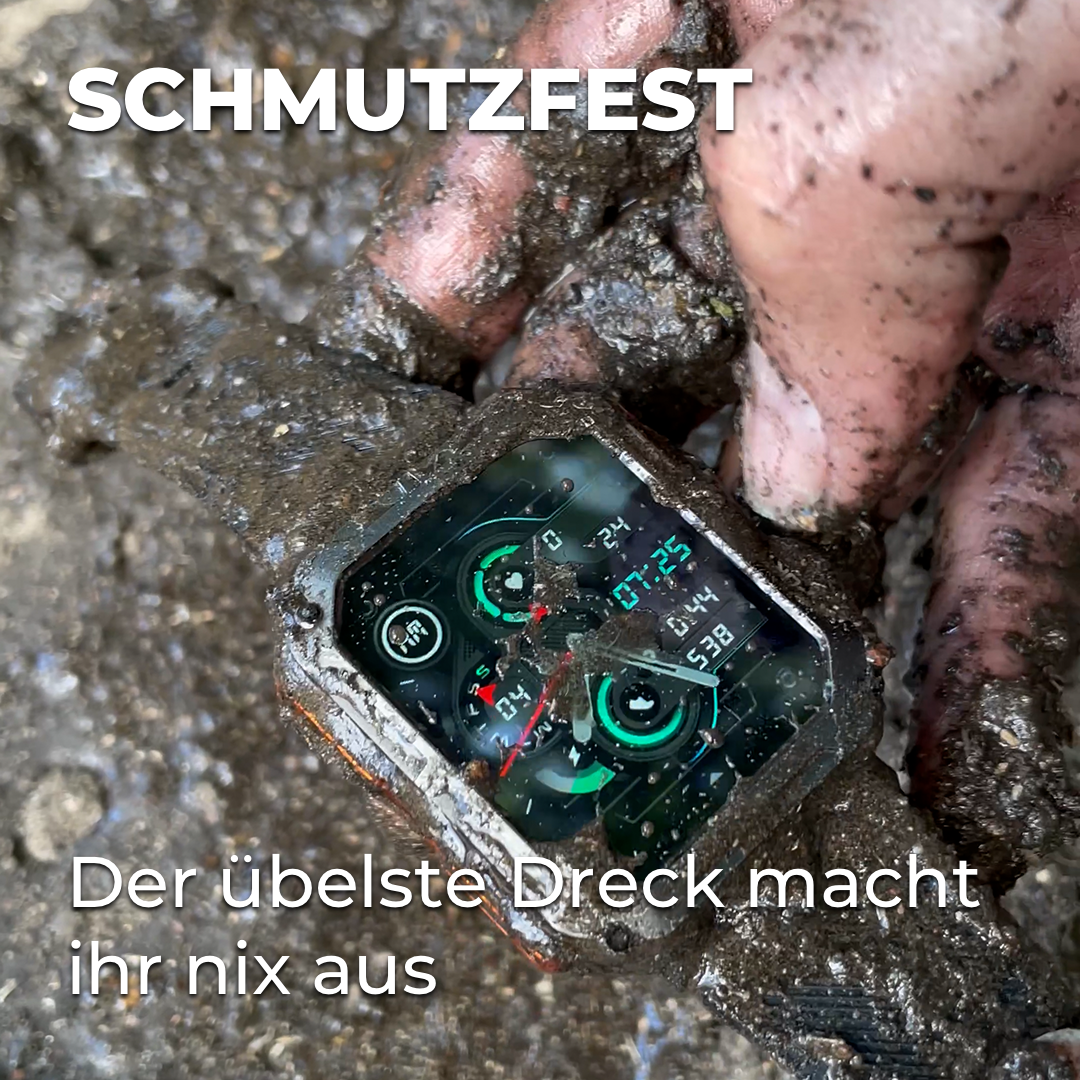 HERON die unzerstörbare Smartwatch für Handwerker