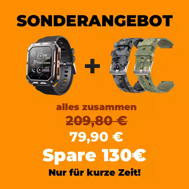 HERON die unzerstörbare Smartwatch für Handwerker