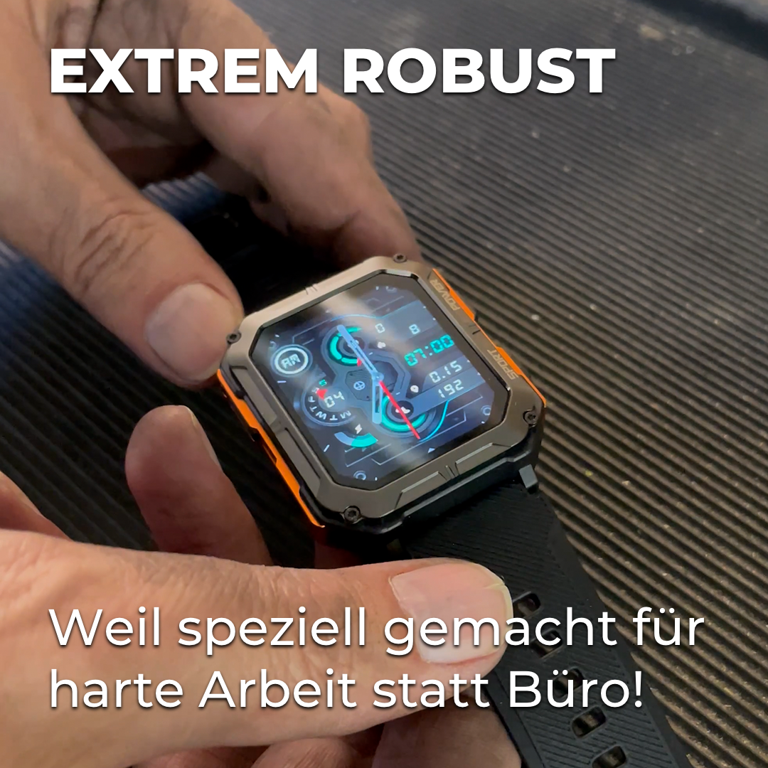 HERON die unzerstörbare Smartwatch für Handwerker