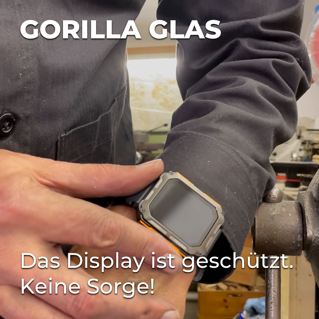 HERON die unzerstörbare Smartwatch für Handwerker