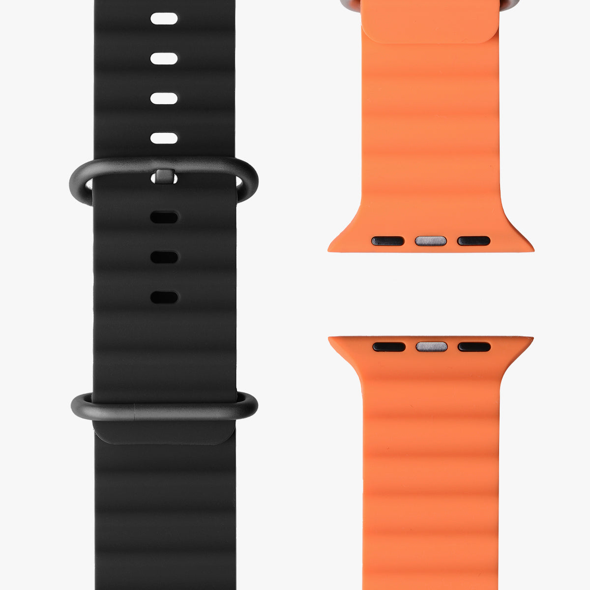 Apple Watch Armband Ocean Silikon zweifarbig