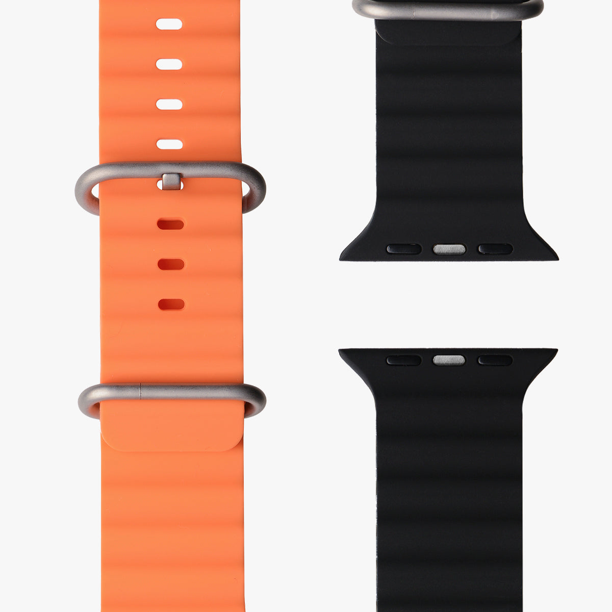 Apple Watch Armband Ocean Silikon zweifarbig