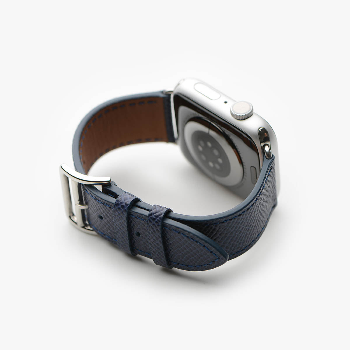Apple Watch Armband New York Leder dunkelblau