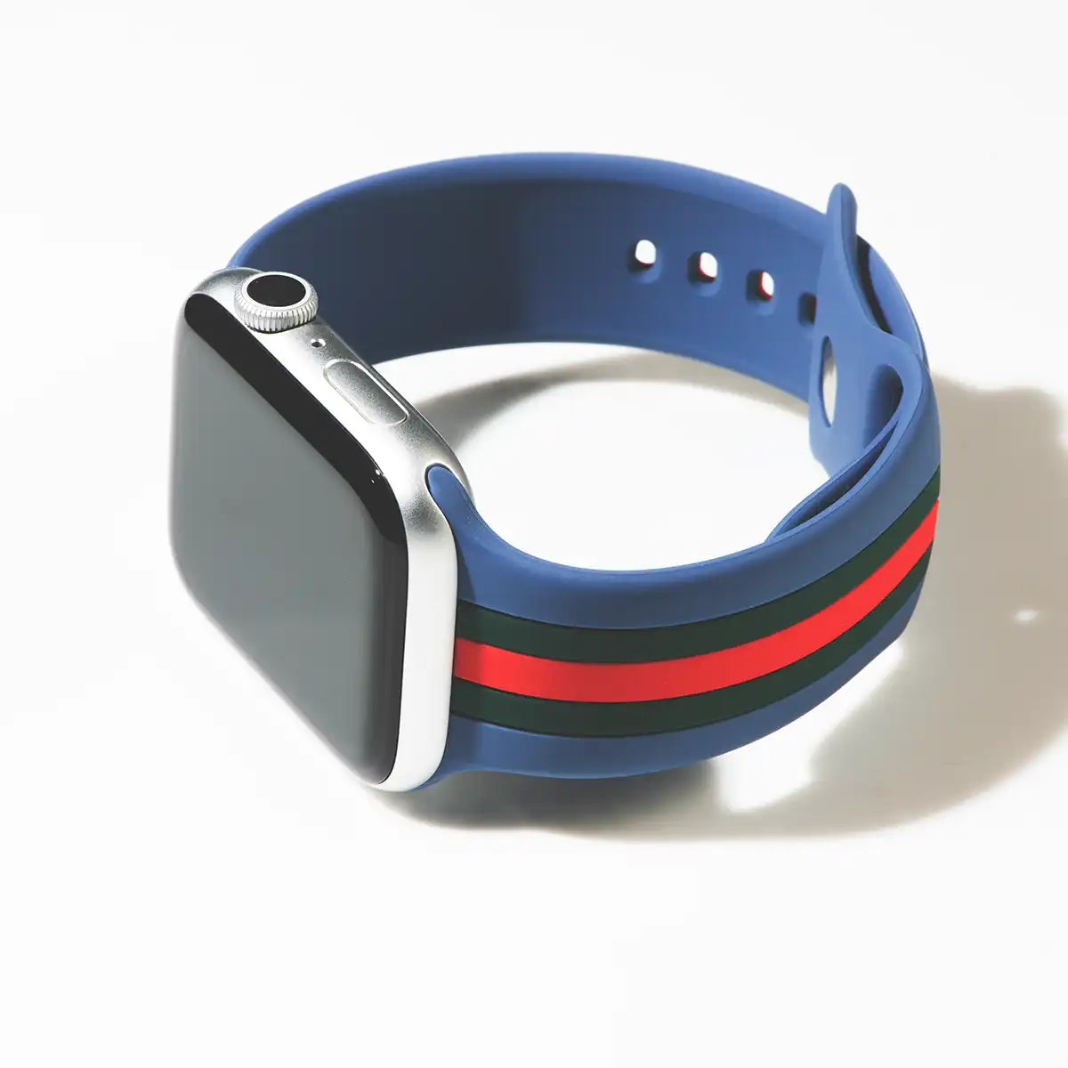 Apple Watch Armband Milano Silikon dreifarbig