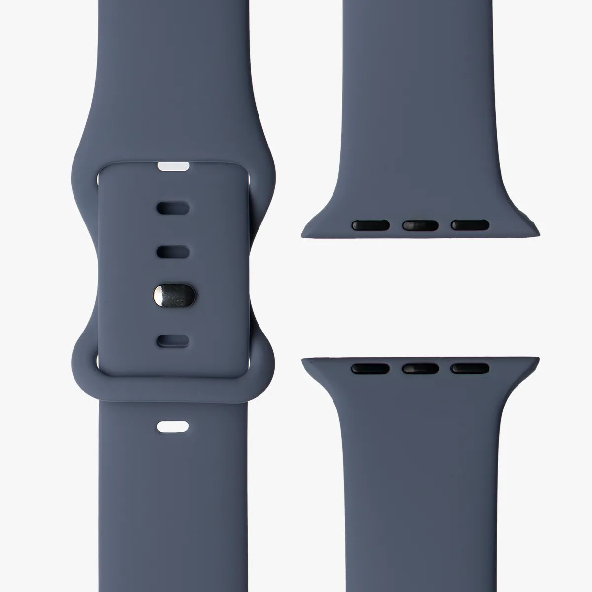 apple watch silikon armband lavendel grau draufsicht malta monteny