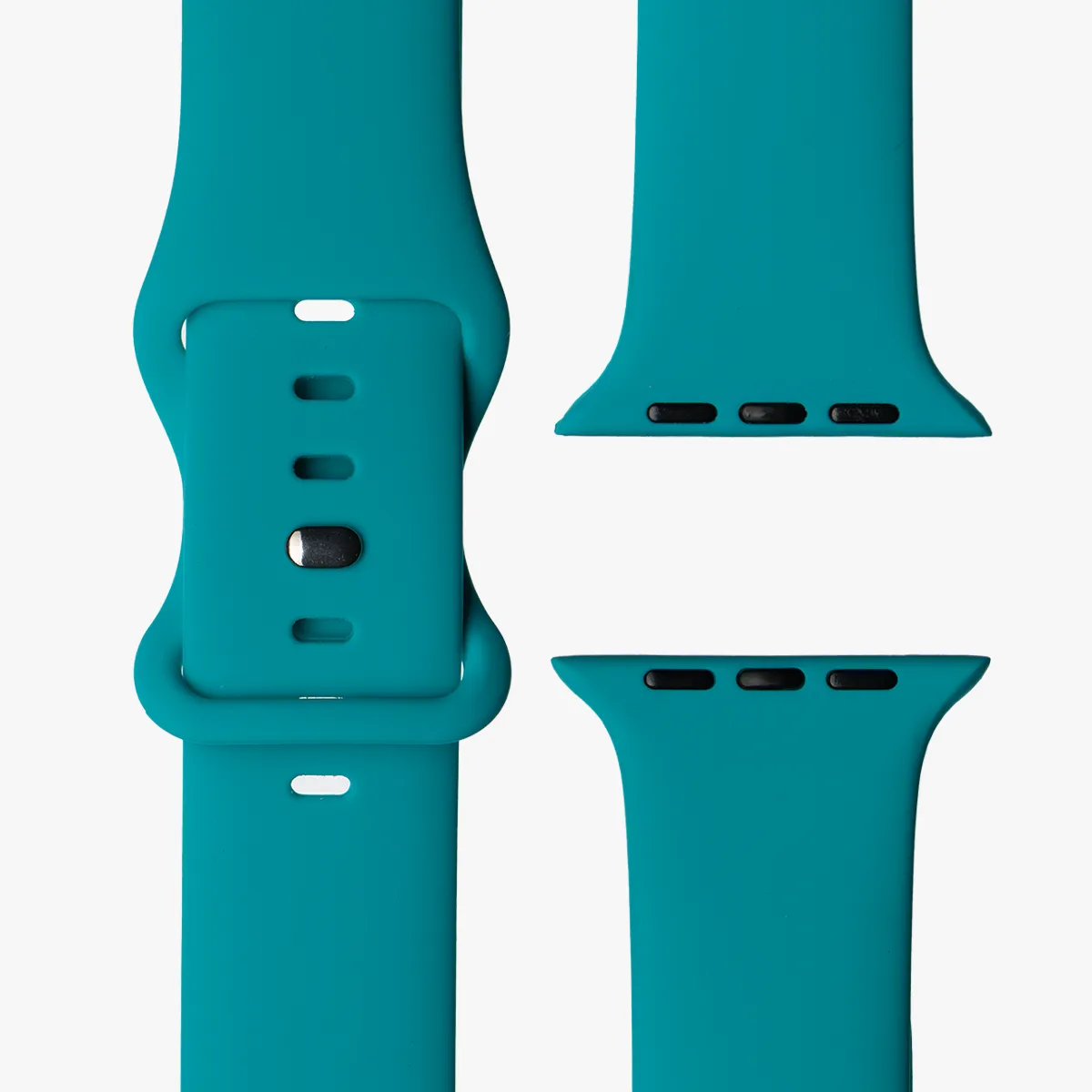 apple watch silikon armband see gruen draufsicht malta monteny