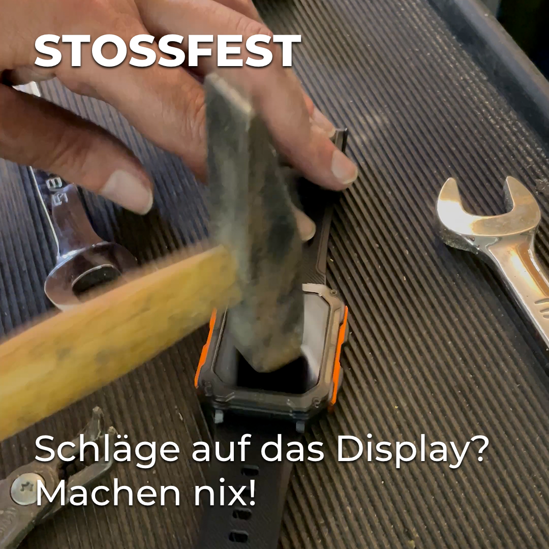 HERON die unzerstörbare Smartwatch für Handwerker
