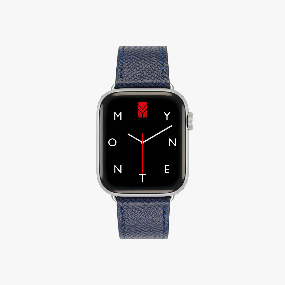 Apple Watch Armband New York Leder dunkelblau