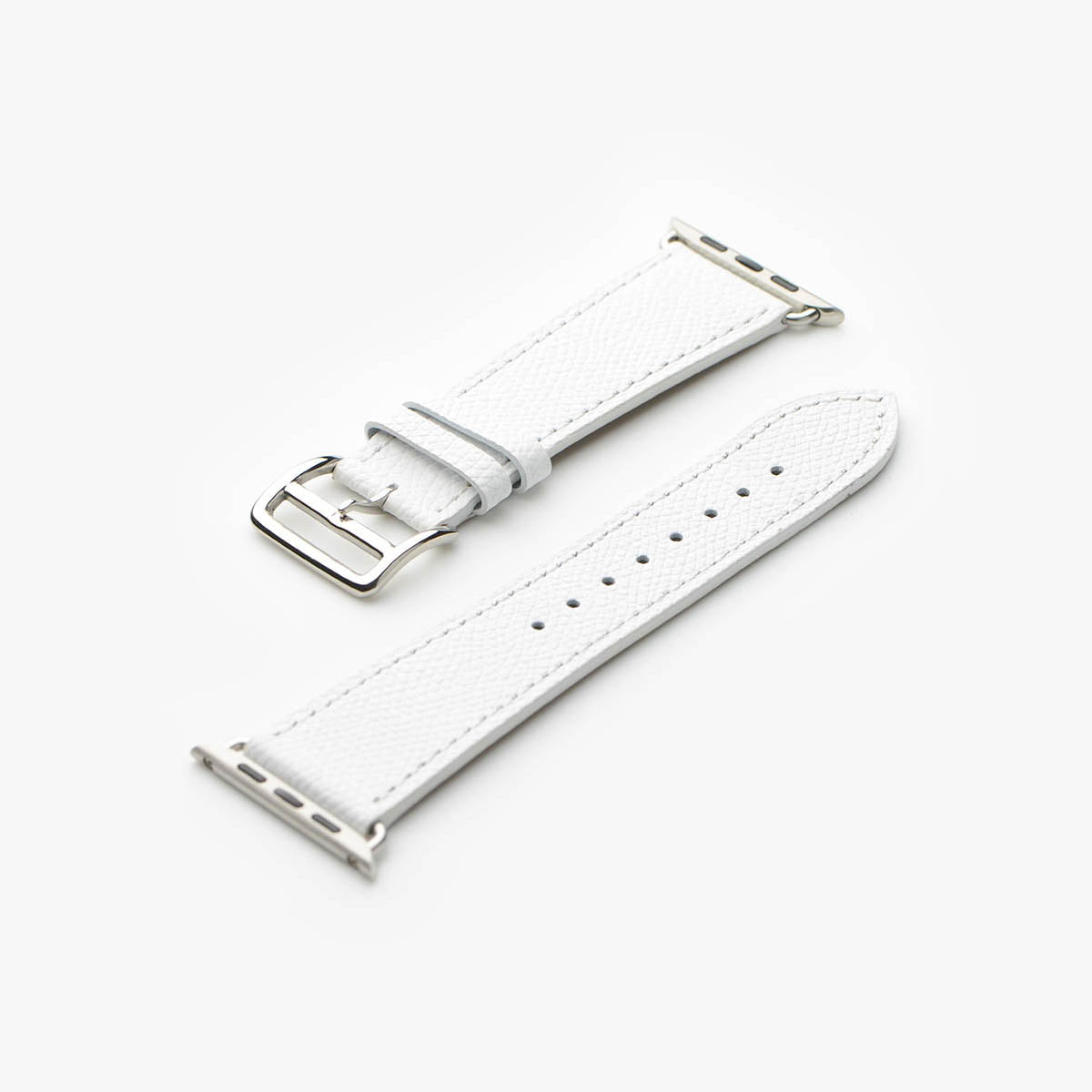 Apple Watch Armband San Francisco Leder weiss