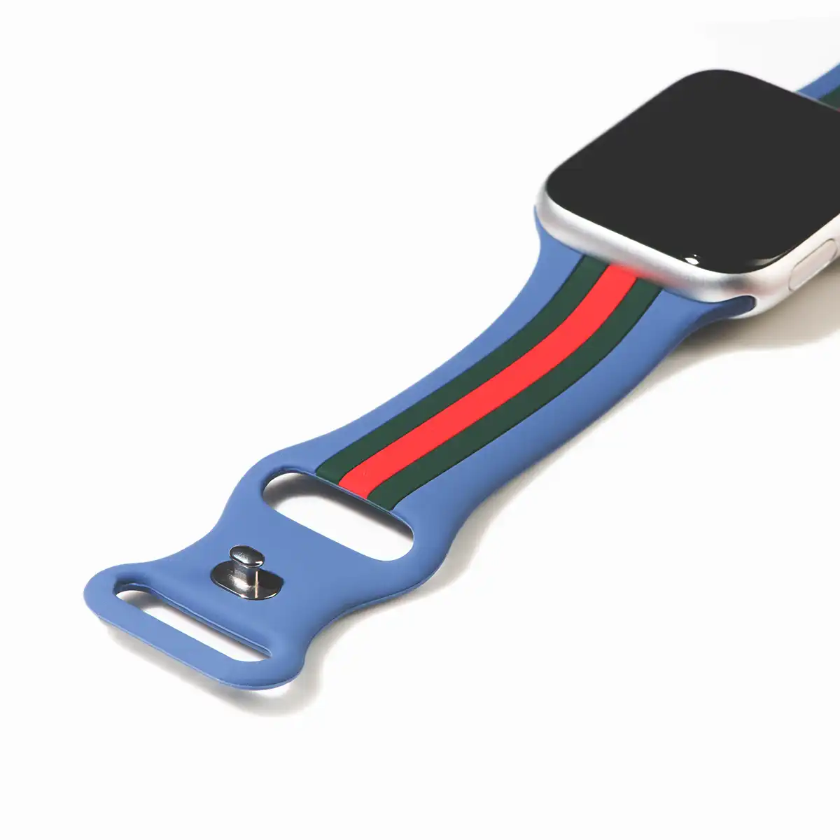 Apple Watch Armband Milano Silikon dreifarbig