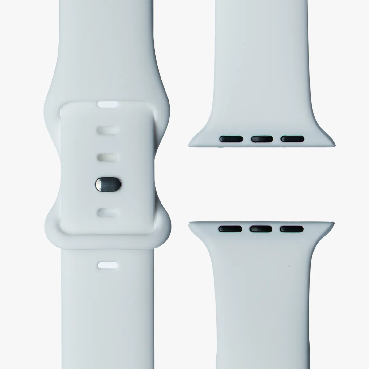 apple watch silikon armband weiss draufsicht malta monteny